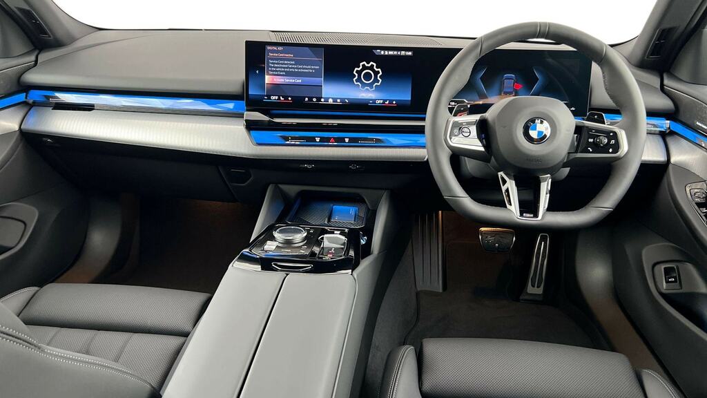 BMW 5 Series 520I M Sport BX75LNO Black #4