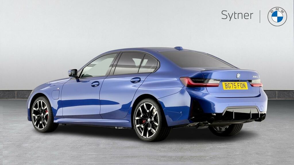 BMW 3 Series 330E 22.3 Kwh M Sport Step BG75FON Blue #2