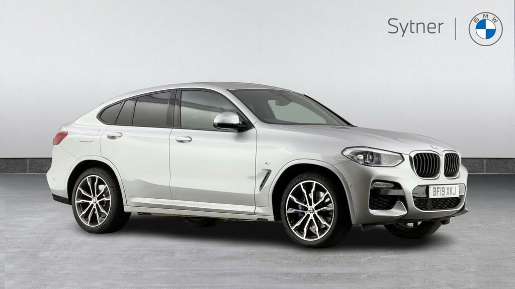BMW X4 Xdrive20d M Sport Step Silver