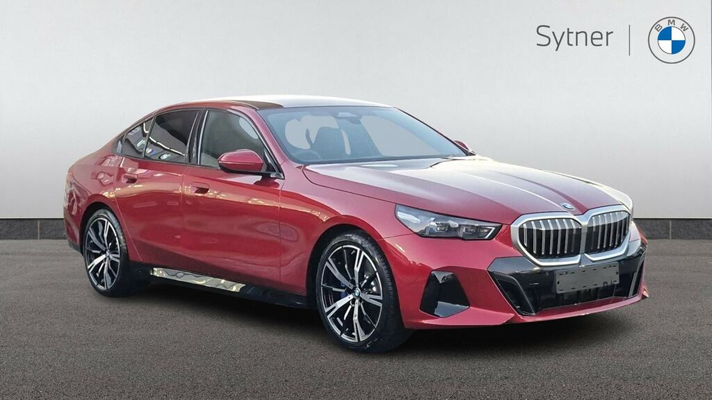 BMW 5 Series 520I M Sport Red