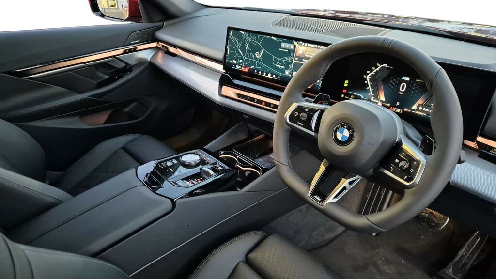 BMW 5 Series 520I M Sport Red #6
