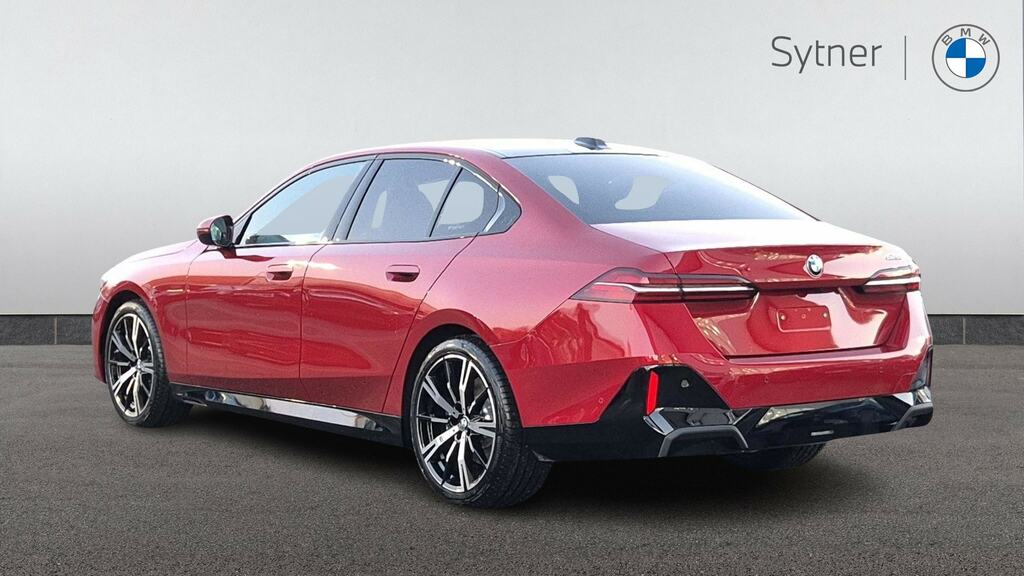 BMW 5 Series 520I M Sport Red #2