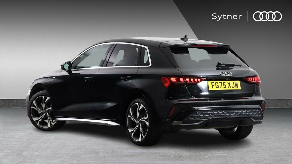 Audi A3 1.5 Tfsi 150 S Line S Tronic Tech Pack FG75XJW Black #3