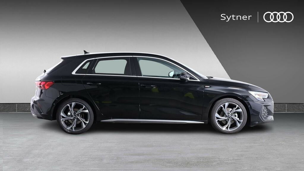 Audi A3 1.5 Tfsi 150 S Line S Tronic Tech Pack FG75XJW Black #4