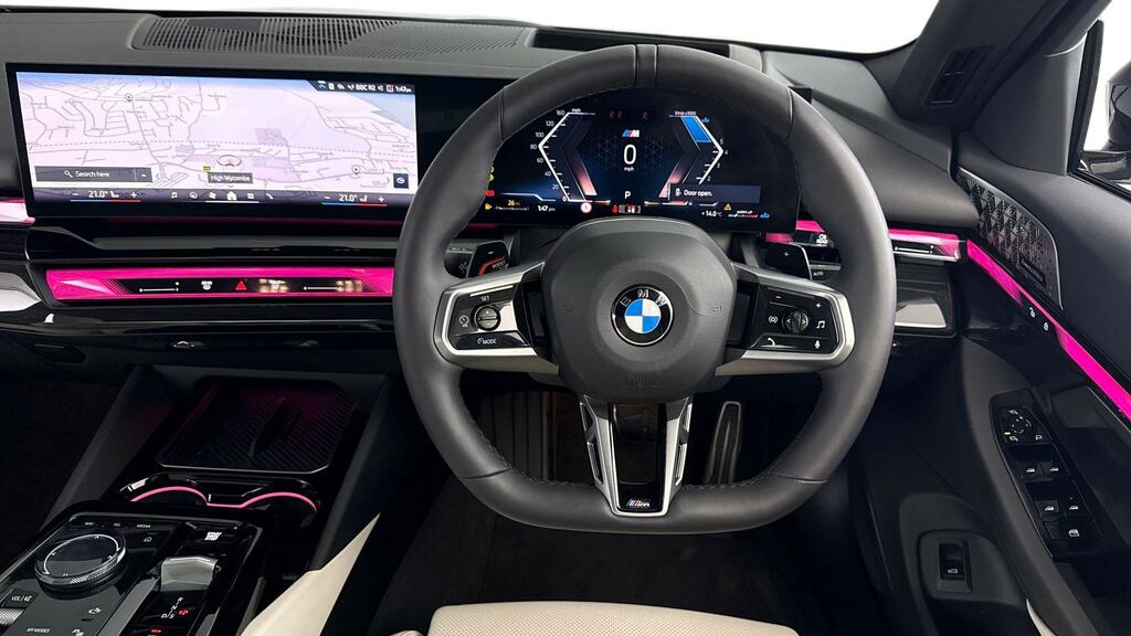 BMW 5 Series 520I M Sport Pro Tech Plus OV75MLF Black #5