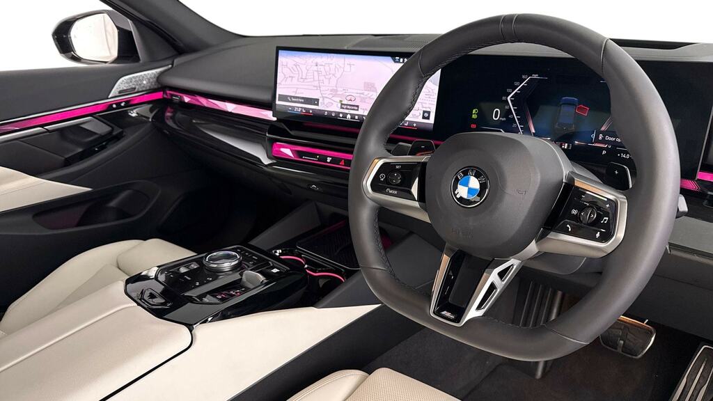BMW 5 Series 520I M Sport Pro Tech Plus OV75MLF Black #6