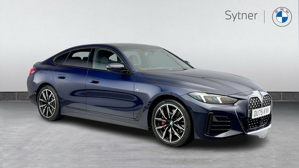 BMW 4 Series Gran Coupe 420I M Sport Step Pro Pack Blue