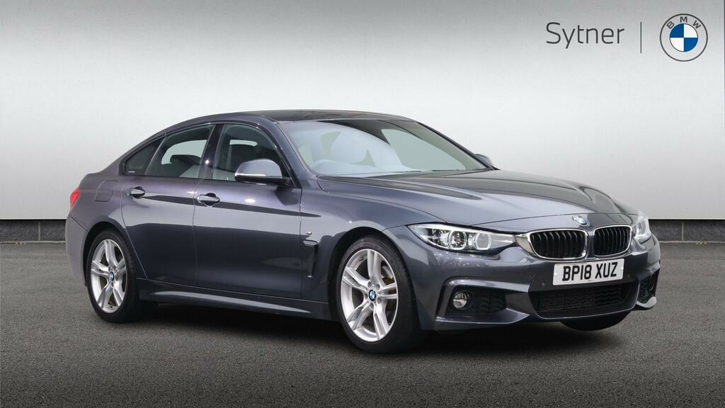 BMW 4 Series Gran Coupe 420D 190 M Sport Professional Media Grey