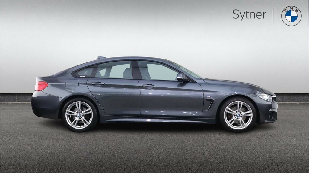 BMW 4 Series Gran Coupe 420D 190 M Sport Professional Media BP18XUZ Grey #3