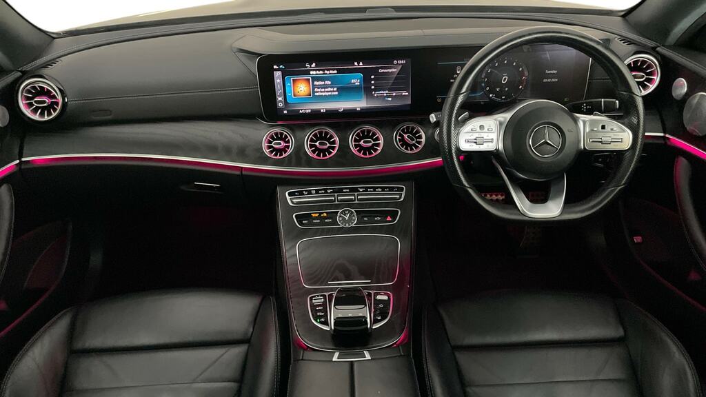 Mercedes-Benz E Class E450 4Matic Amg Line Premium Plus 9G-tronic GN68UVV Black #6