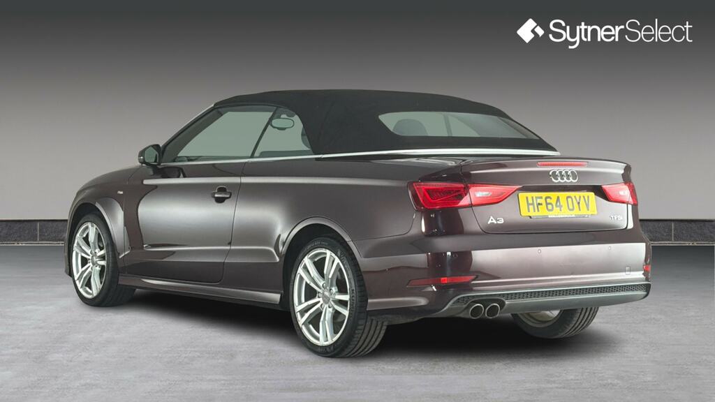 Audi A3 Cabriolet 1.4 Tfsi 150 S Line S Tronic Red #3