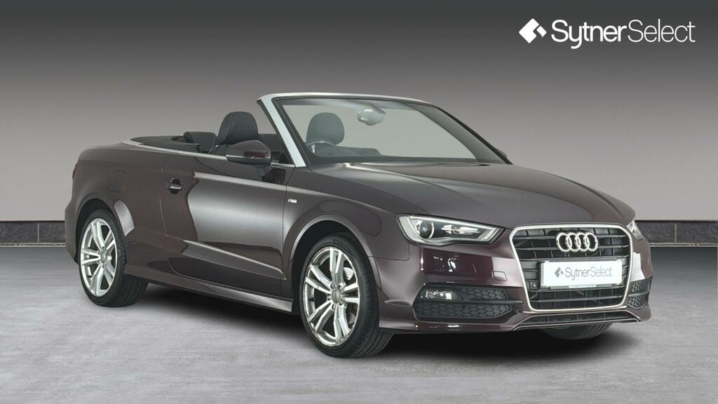 Audi A3 Cabriolet 1.4 Tfsi 150 S Line S Tronic Red #2