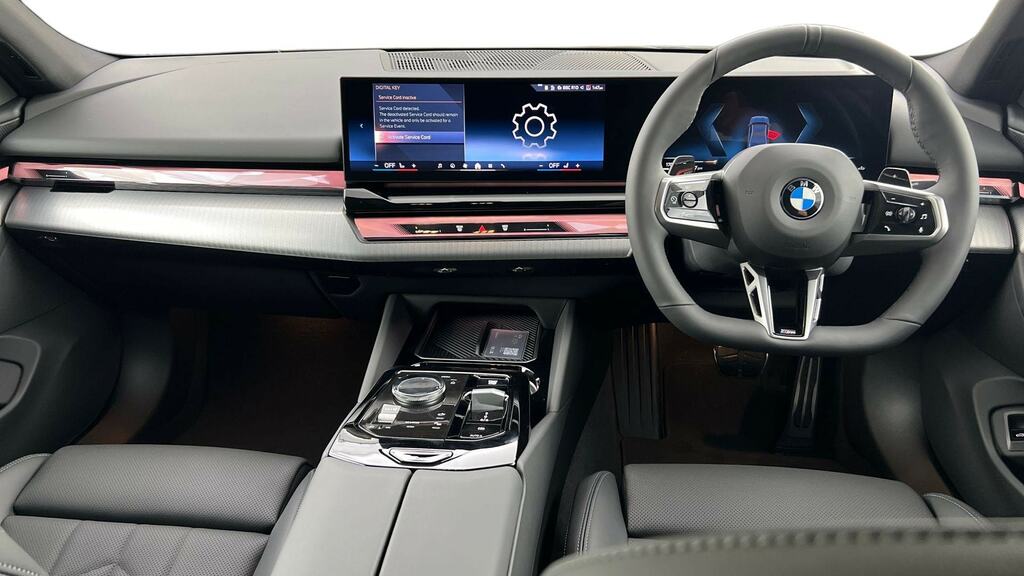 BMW 5 Series 520I M Sport Pro Blue #4