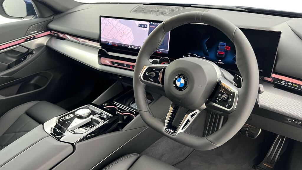 BMW 5 Series 520I M Sport Pro Blue #6