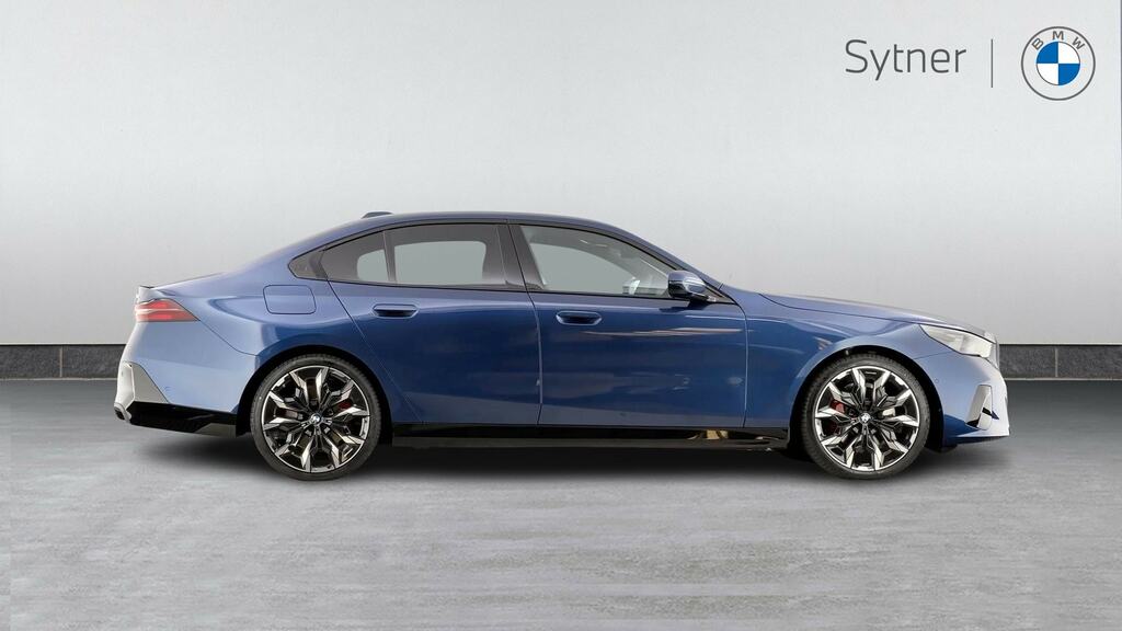 BMW 5 Series 520I M Sport Pro Blue #3