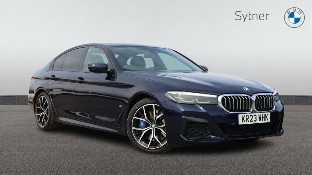 BMW 5 Series 530D Xdrive Mht M Sport Blue