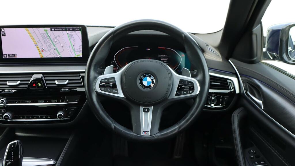 BMW 5 Series 530D Xdrive Mht M Sport Blue #5