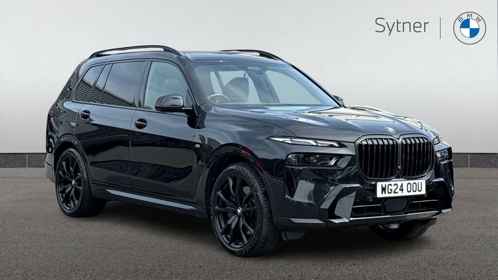 BMW X7 Xdrive40d Mht M Sport Step Black