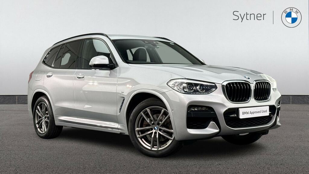 BMW X3 Xdrive20d M Sport Step Silver