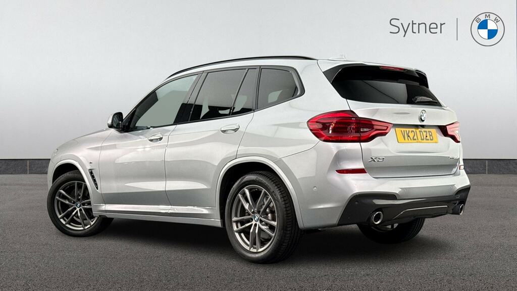 BMW X3 Xdrive20d M Sport Step VK21DZB Silver #2