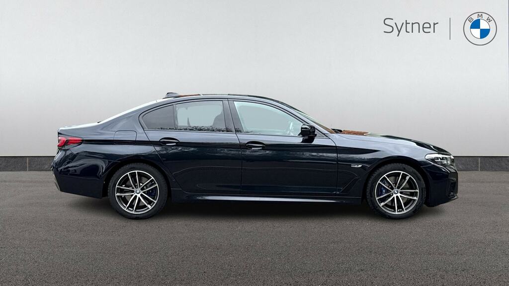 BMW 5 Series 530E M Sport YB72LUE Black #3