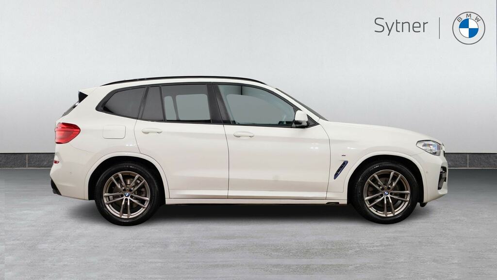 BMW X3 Xdrive20d M Sport Step FD68YMF White #3
