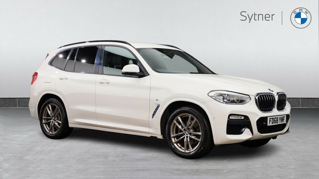BMW X3 Xdrive20d M Sport Step White