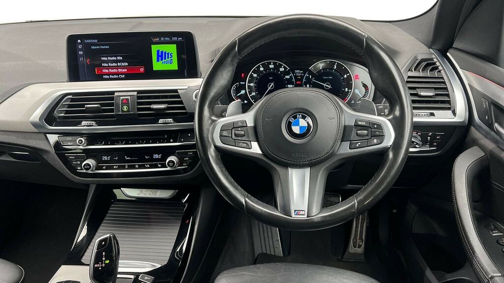 BMW X3 Xdrive20d M Sport Step FD68YMF White #5
