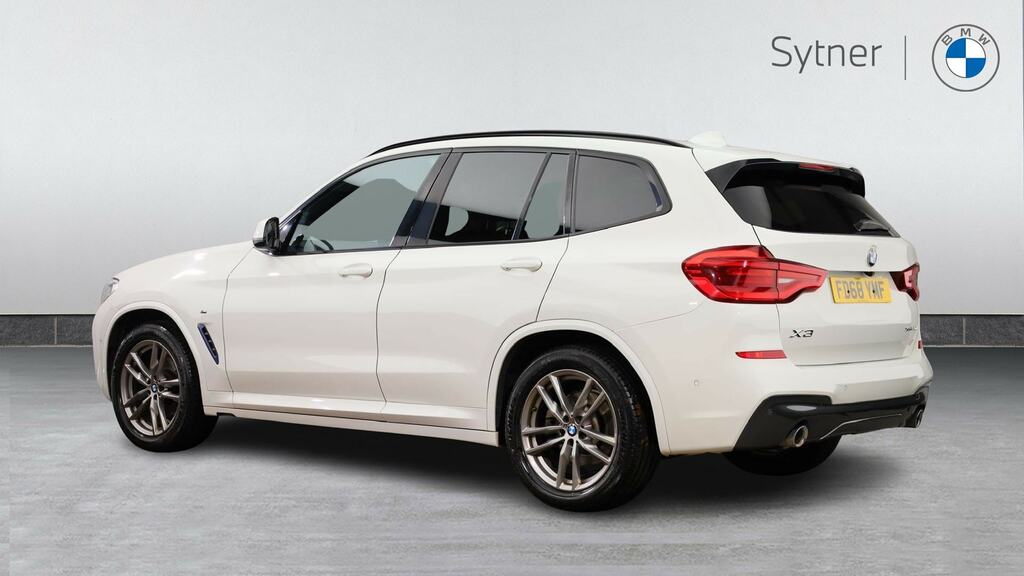 BMW X3 Xdrive20d M Sport Step FD68YMF White #2