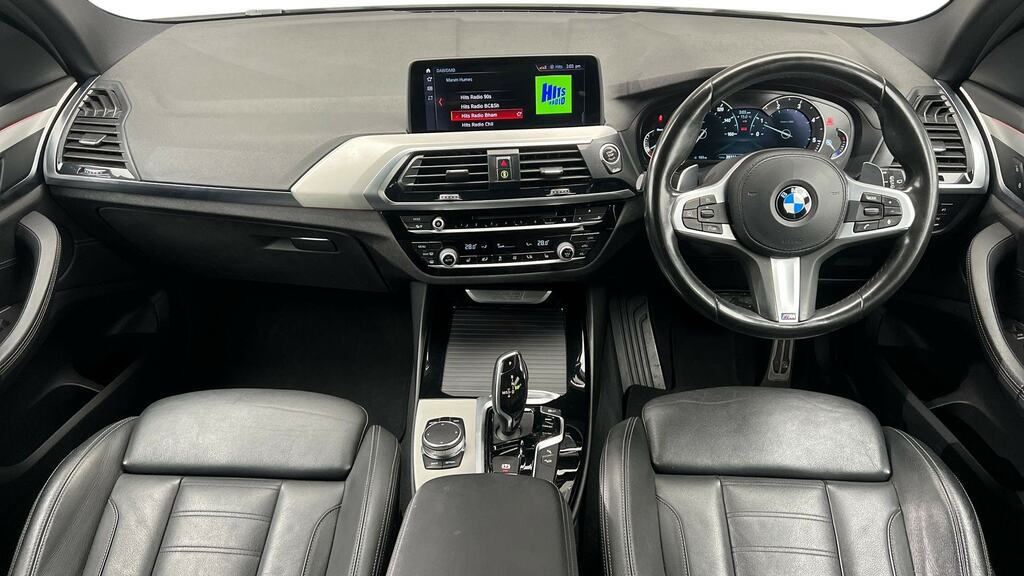 BMW X3 Xdrive20d M Sport Step FD68YMF White #4