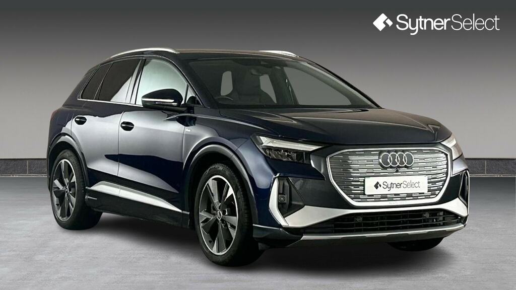 Audi Q4 E Tron 220Kw 50 Quattro 82Kwh S Line Cs Blue