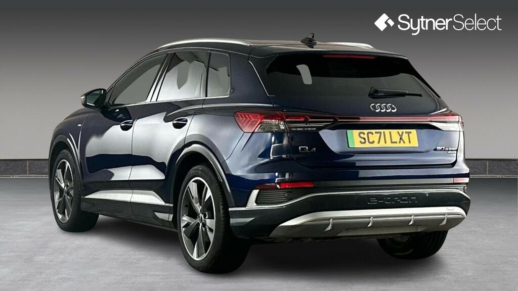 Audi Q4 E Tron 220Kw 50 Quattro 82Kwh S Line Cs SC71LXT Blue #2
