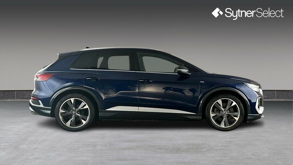 Audi Q4 E Tron 220Kw 50 Quattro 82Kwh S Line Cs SC71LXT Blue #3