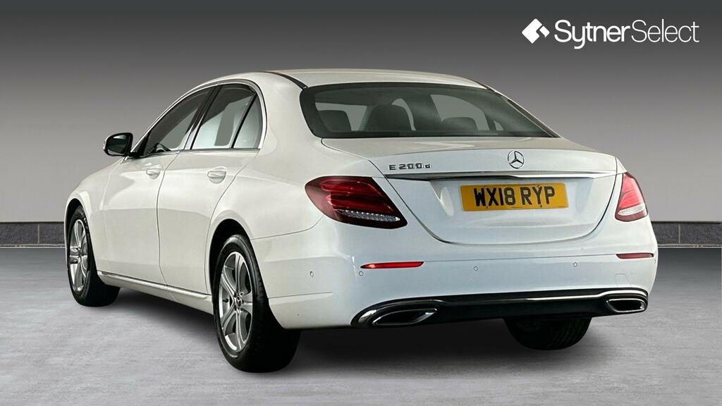 Mercedes-Benz E Class E200d Se 9G-tronic WX18RYP White #2