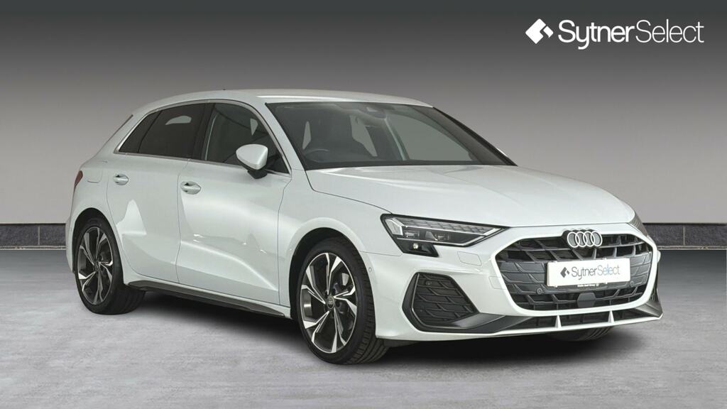 Audi A3 35 Tfsi S Line S Tronic Tech Pack White