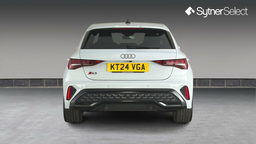 Audi A3 35 Tfsi S Line S Tronic Tech Pack KT24VGA White #5