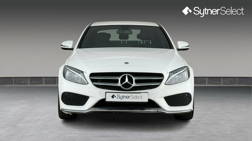 Mercedes-Benz C Class C200 Amg Line 9G-tronic WG67RXA White #4
