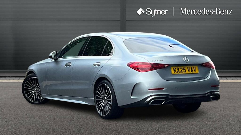 Mercedes-Benz C Class C220d Amg Line Premium Plus 9G-tronic Silver #2