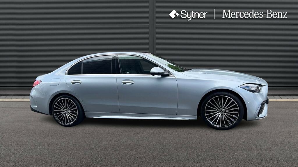 Mercedes-Benz C Class C220d Amg Line Premium Plus 9G-tronic Silver #4
