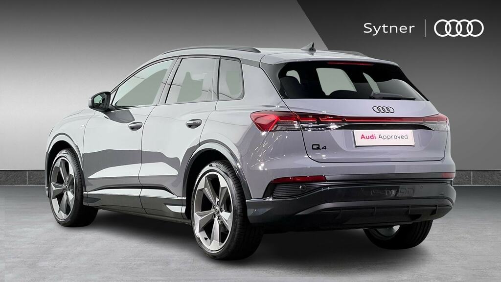 Audi Q4 E Tron 150Kw 40 63Kwh Black Edition Tech Pack FP26OKC Grey #3