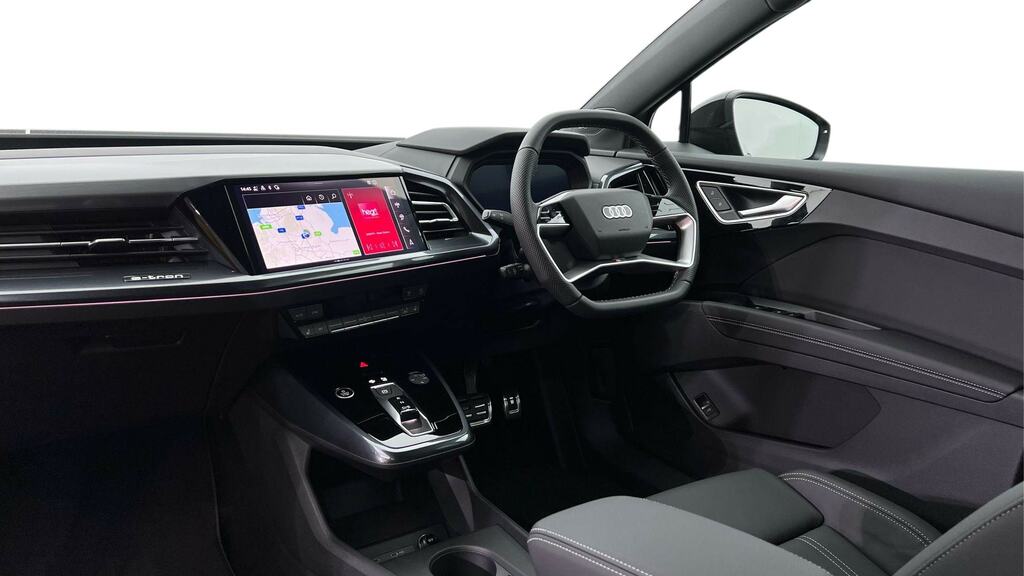 Audi Q4 E Tron 150Kw 40 63Kwh Black Edition Tech Pack FP26OKC Grey #2