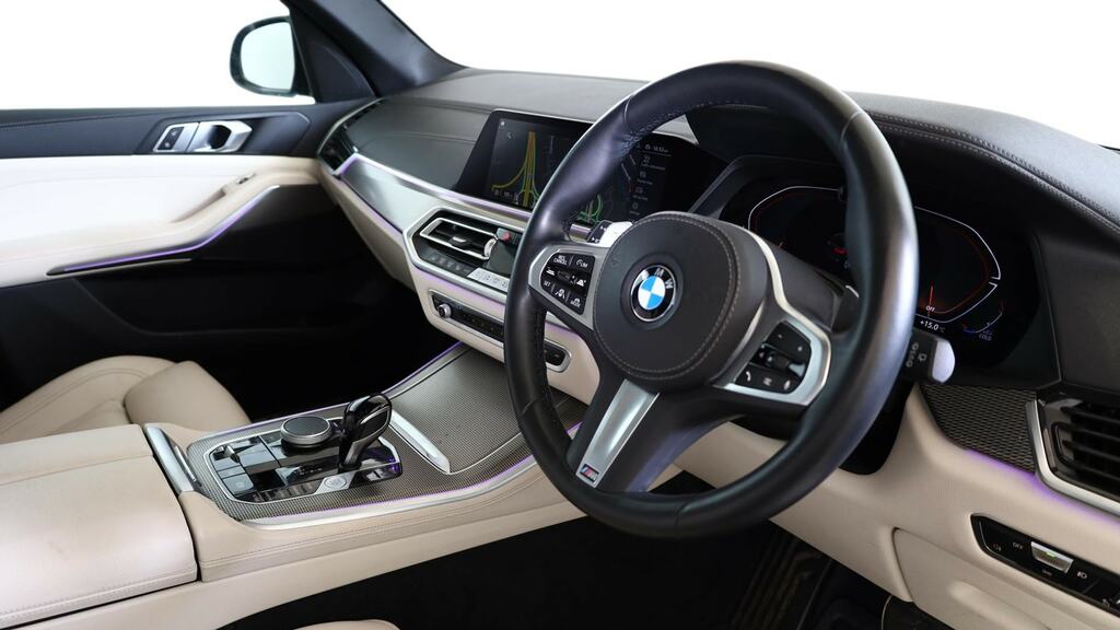 BMW X5 Xdrive30d Mht M Sport 7 Seat Tecpro Pk AJ22ONO Black #6
