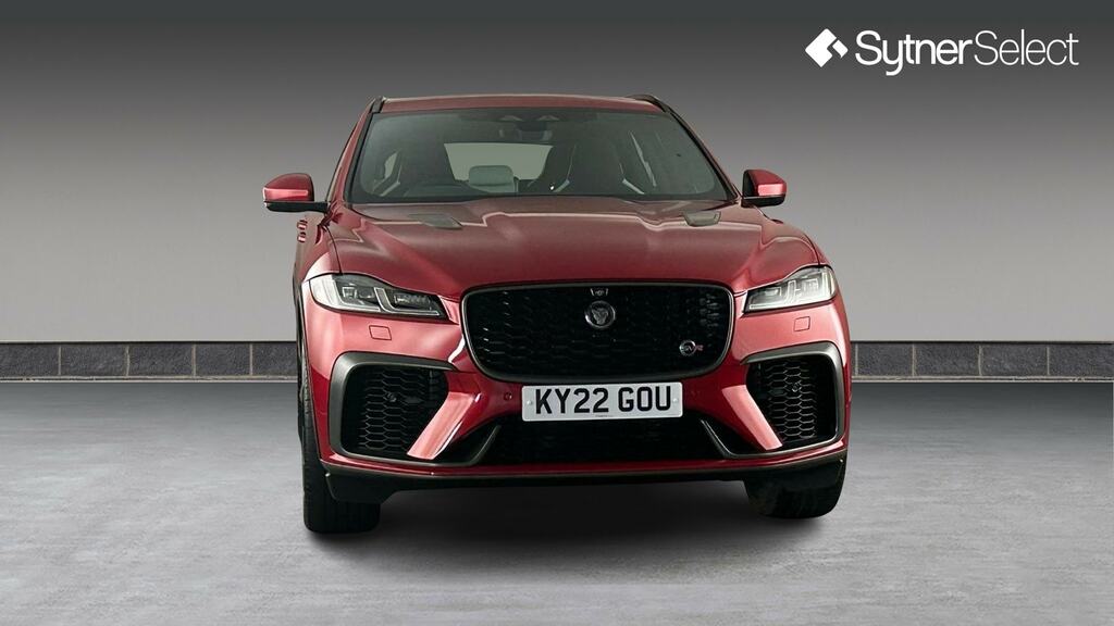 Jaguar F-Pace 5.0 V8 550 Svr Awd Red #4