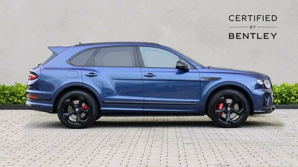 Bentley Bentayga 4.0 V8 S Mulliner Driving Spec MH22GFO Blue #5