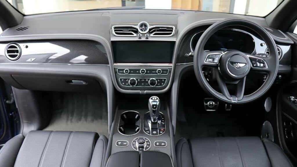 Bentley Bentayga 4.0 V8 S Mulliner Driving Spec MH22GFO Blue #4