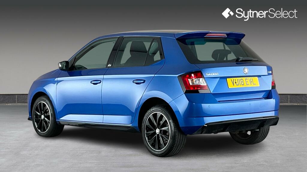Skoda Fabia 1.0 Tsi 110 Monte Carlo VU18EVL Blue #2