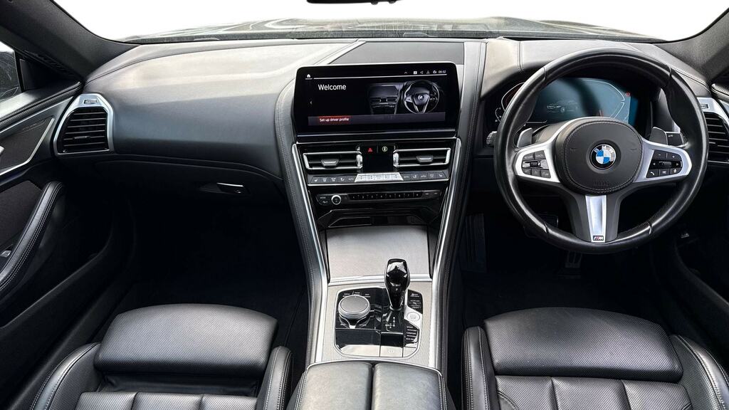 BMW 8 Series Gran Coupe 840I M Sport WA23RXV Black #4