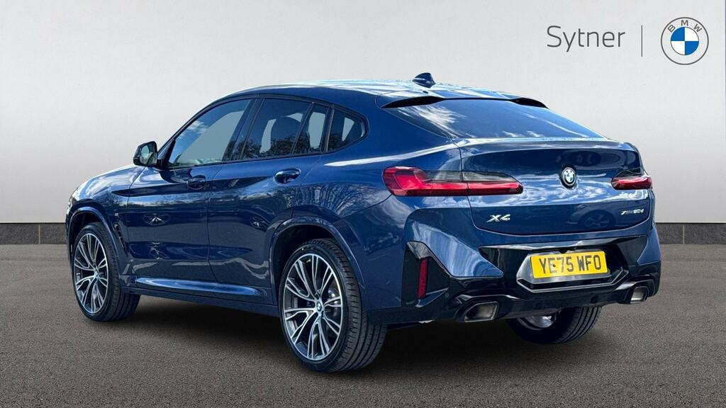 BMW X4 Xdrive20d Mht M Sport Step Techpro YE75WFO Blue #2
