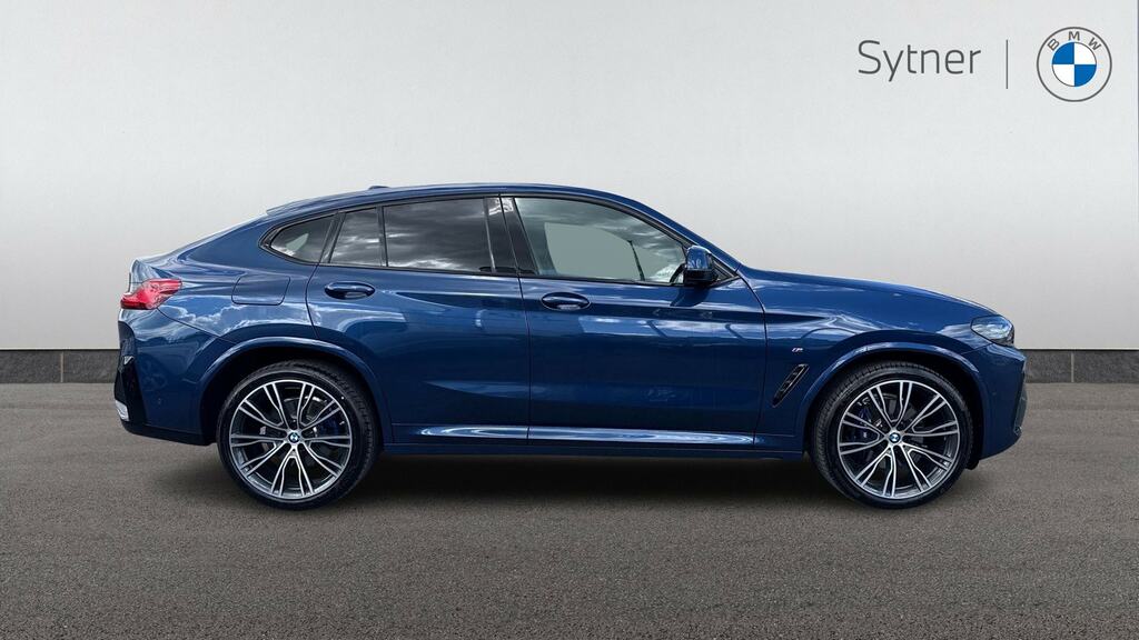 BMW X4 Xdrive20d Mht M Sport Step Techpro YE75WFO Blue #3
