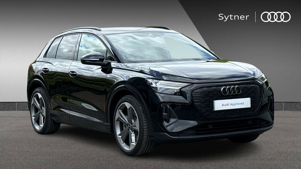Audi Q4 E Tron 150Kw 40 63Kwh Black Edition Tech Pack Black